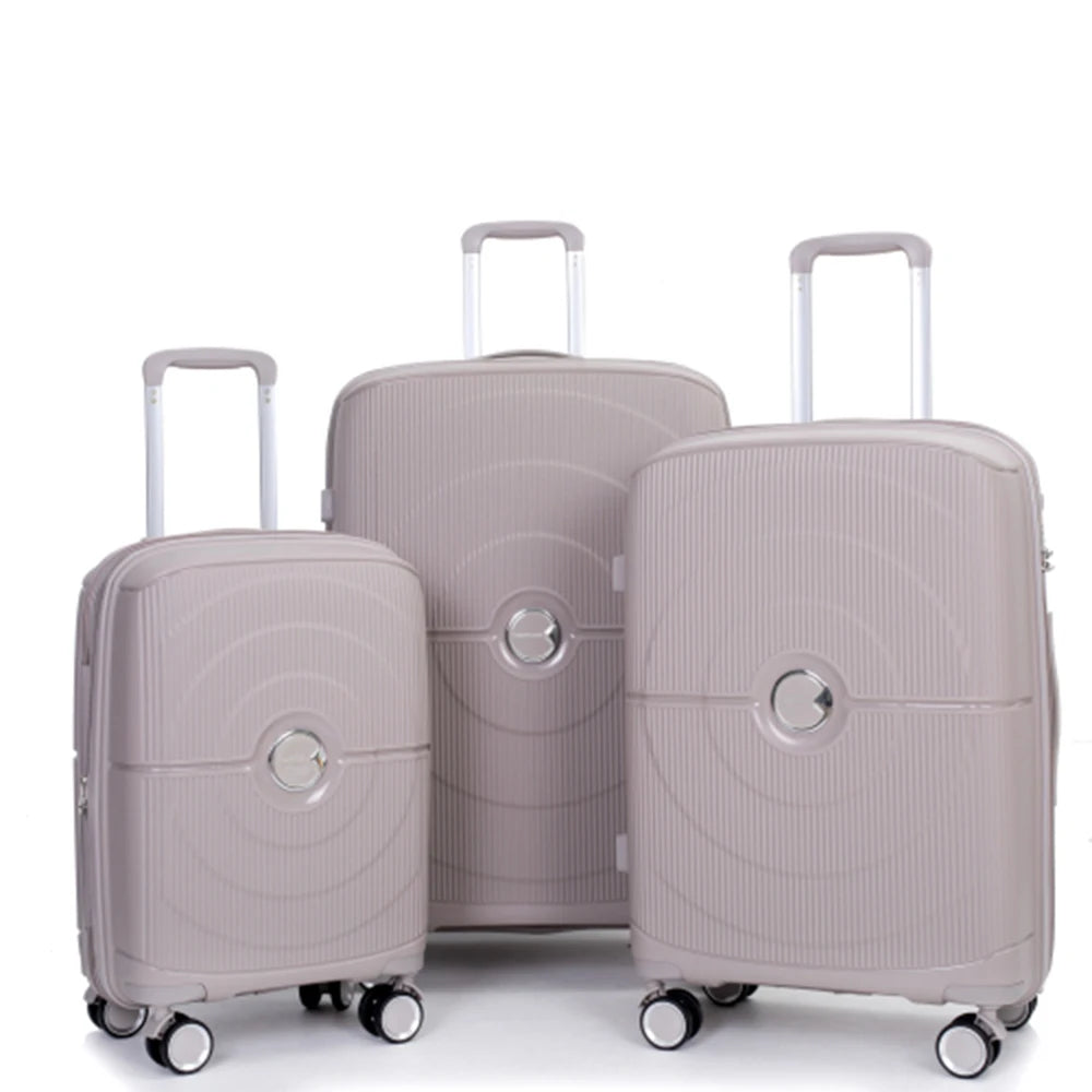 Travelhouse 3-Piece Expandable Hardshell Luggage Set