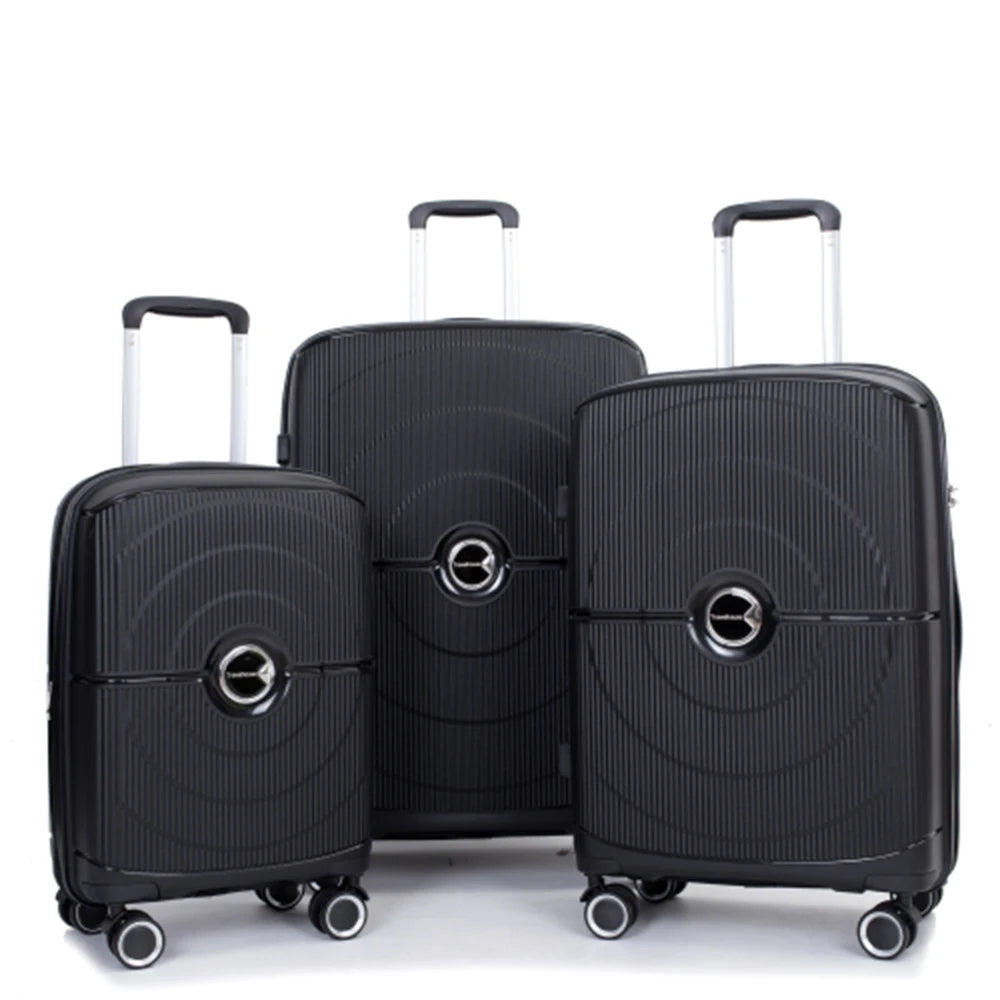 Travelhouse 3-Piece Expandable Hardshell Luggage Set