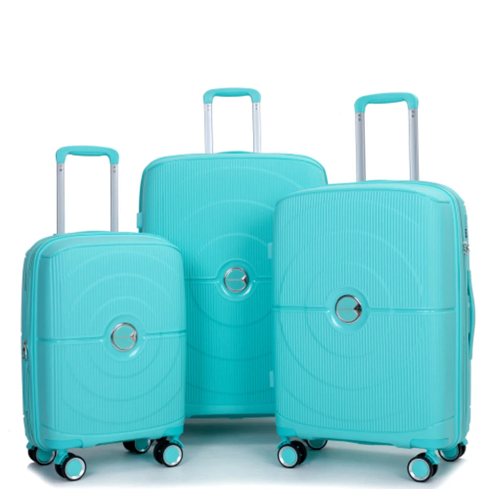 Travelhouse 3-Piece Expandable Hardshell Luggage Set