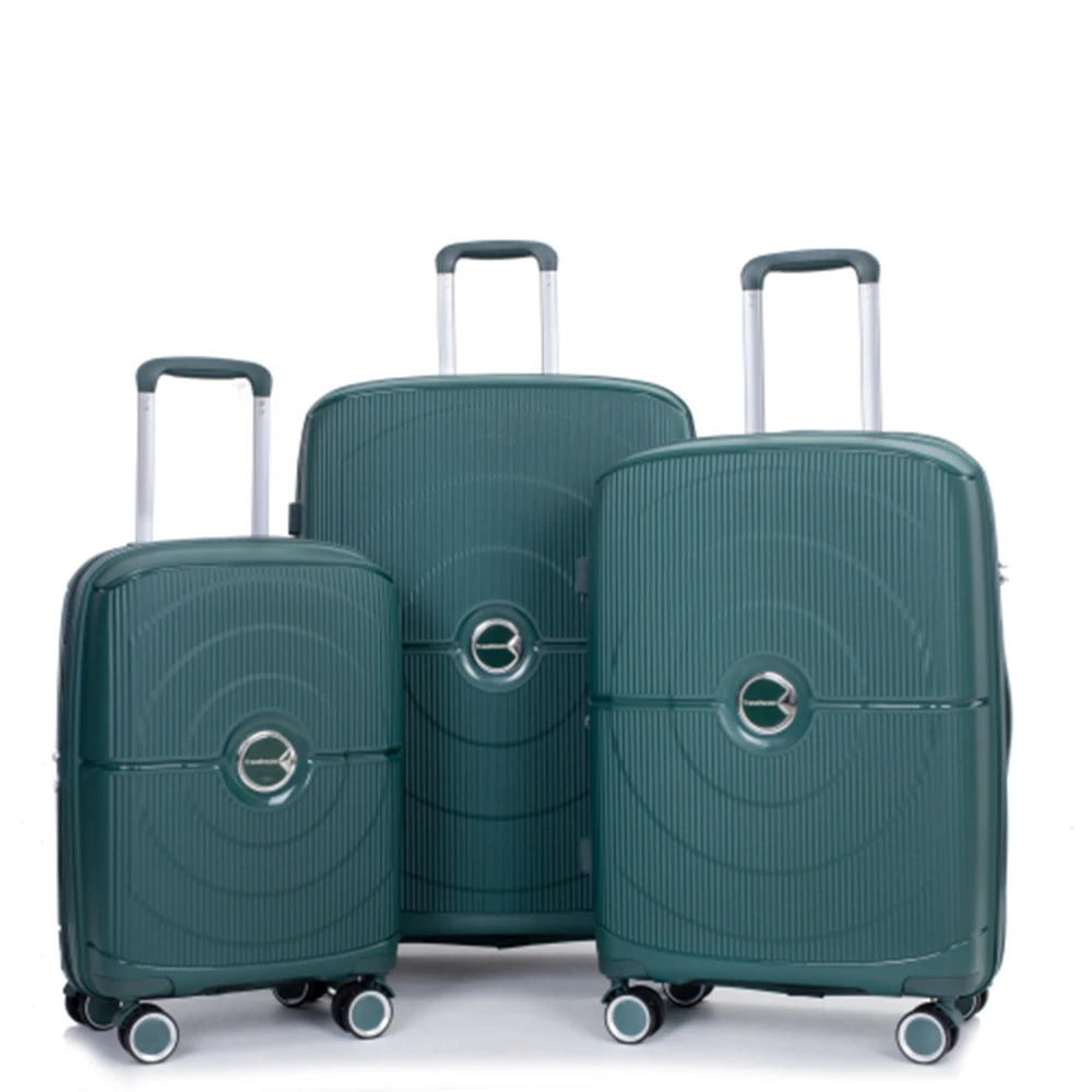Travelhouse 3-Piece Expandable Hardshell Luggage Set